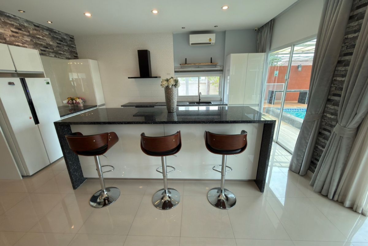 HS1493 – 5Bedroom Pool Villa House for Sale in Garden Ville 2 in Huay Yai