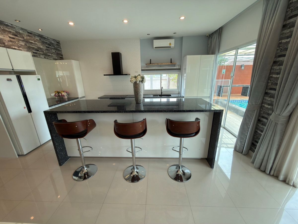 HS1493 – 5Bedroom Pool Villa House for Sale in Garden Ville 2 in Huay Yai
