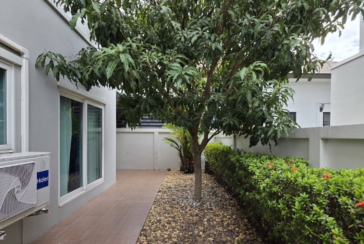 HS1501 – 3Bedroom 2-Storey Single House for Sale in Patta Village in Mabprachan