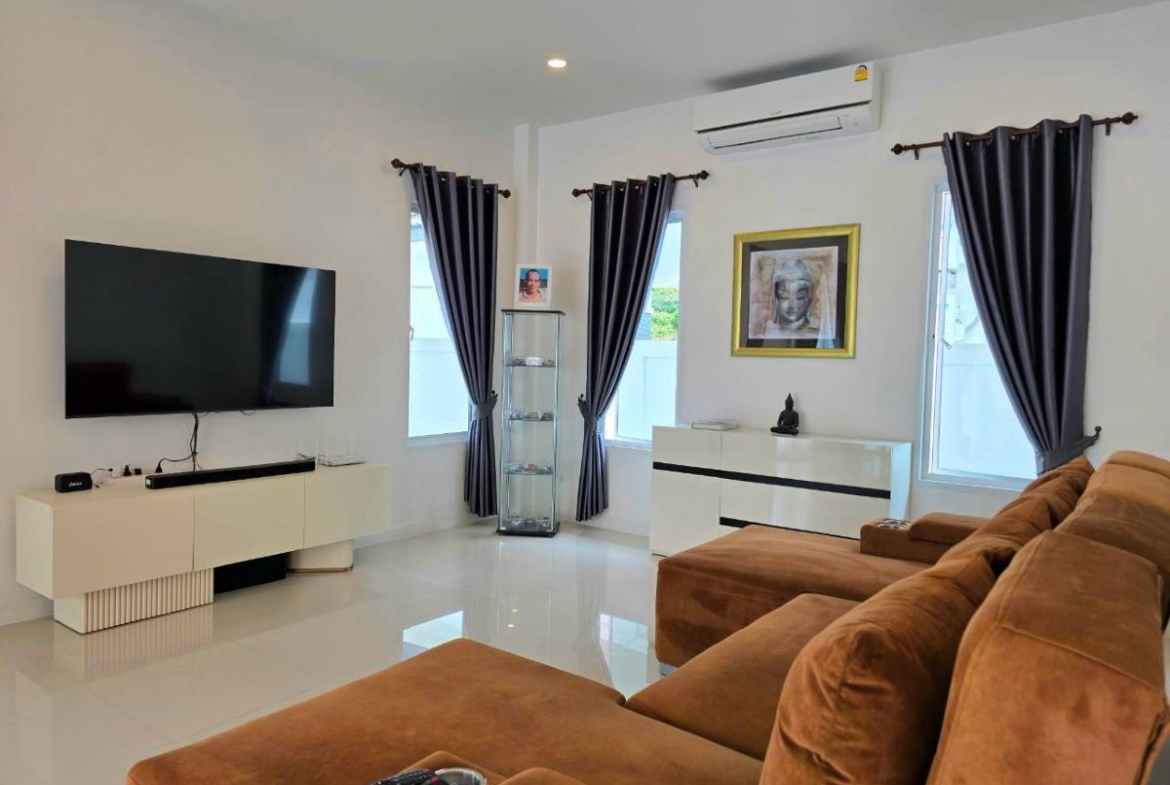 HS1492 – 3Bedroom Pool Villa House for Sale in Garden Ville 2 in Huay Yai