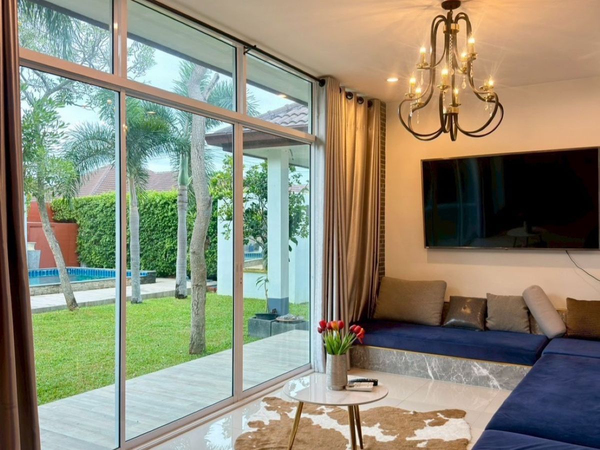 HS1493 – 5Bedroom Pool Villa House for Sale in Garden Ville 2 in Huay Yai