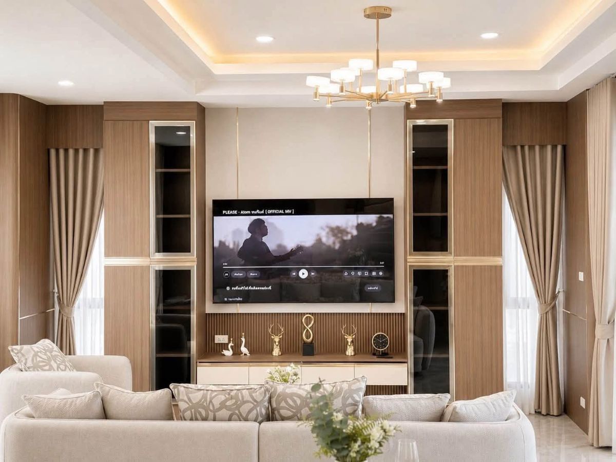 HS1497- 3Bedroom Pool Villa House for Sale in Soi Bun Kanchana 2 in Jomtien