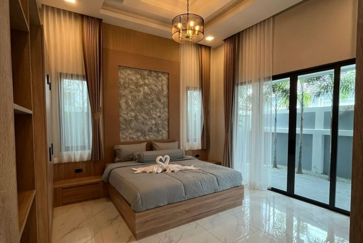 HS1498 – 4Bedroom Pool Villa House in Pornprapa Nimit 21 in Saim Country Club