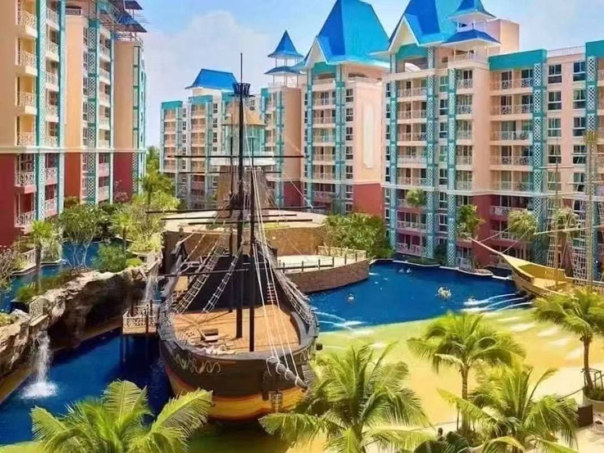 CR0304 – 1Bedroom Condominium For Rent in Grande Caribbean Condo in Thap Praya rd