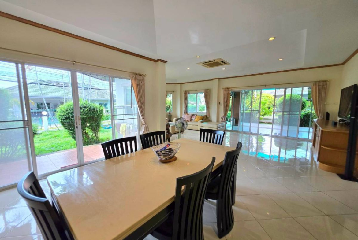 HR0892 – 3Bedroom Single House for Rent in Green Field Villa 2 in Nong Prue