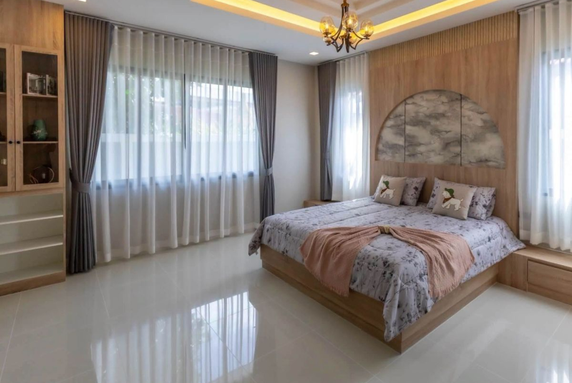 HS1513 – 3Bedroom Single House for Sale in Nidacha Village in Noen Plubwan