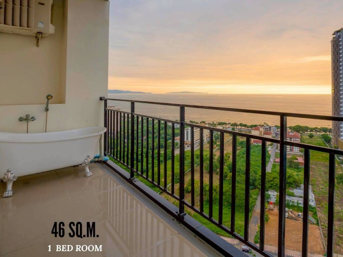CS3024 – 1Bedroom Condominium for Sale in The Twin Tower in Jomtien