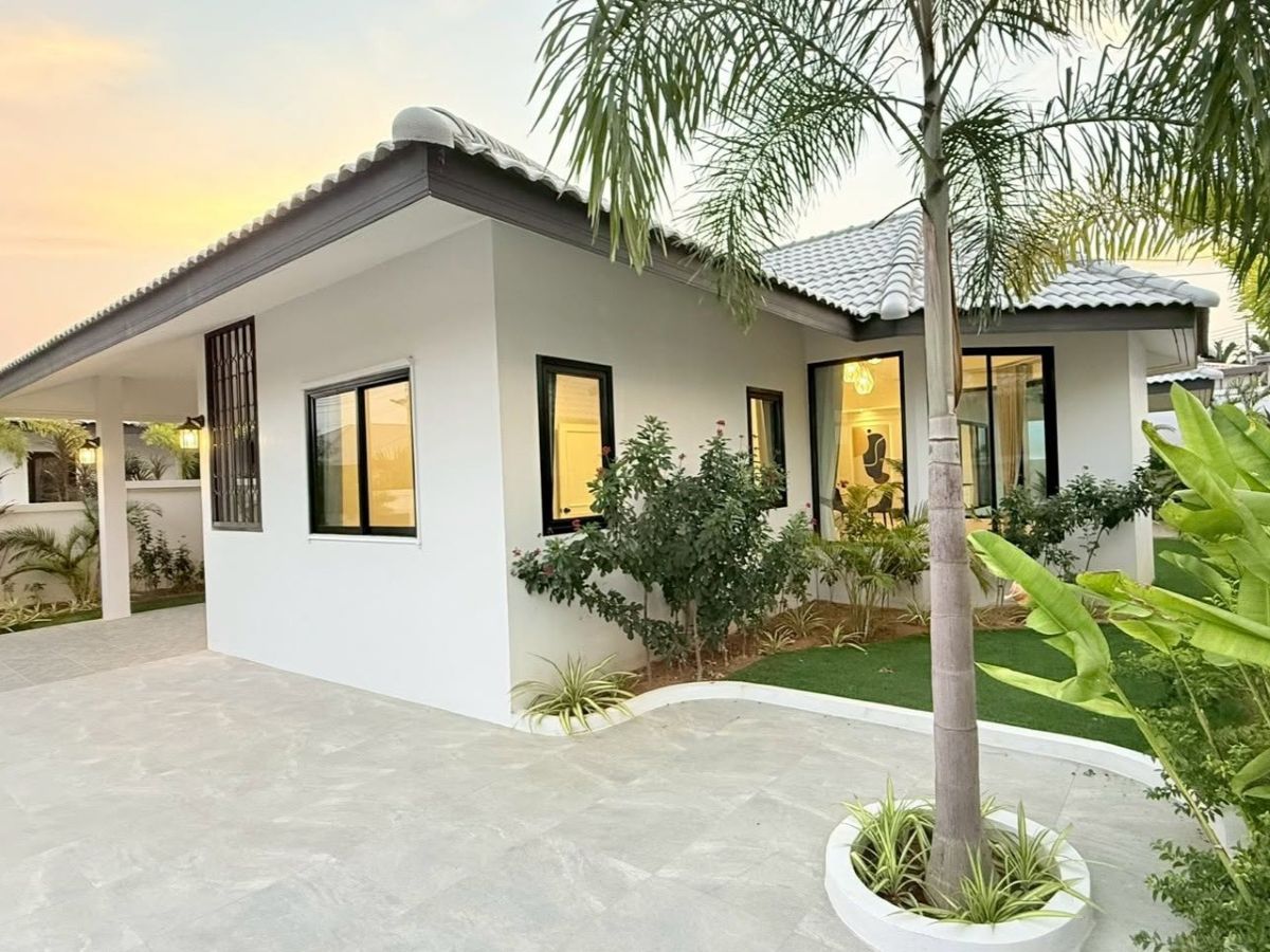 2 HS1514 – 3Bedroom Pool Villa House for Sale in Nibbana Shade Village in Thung Klom Talman
