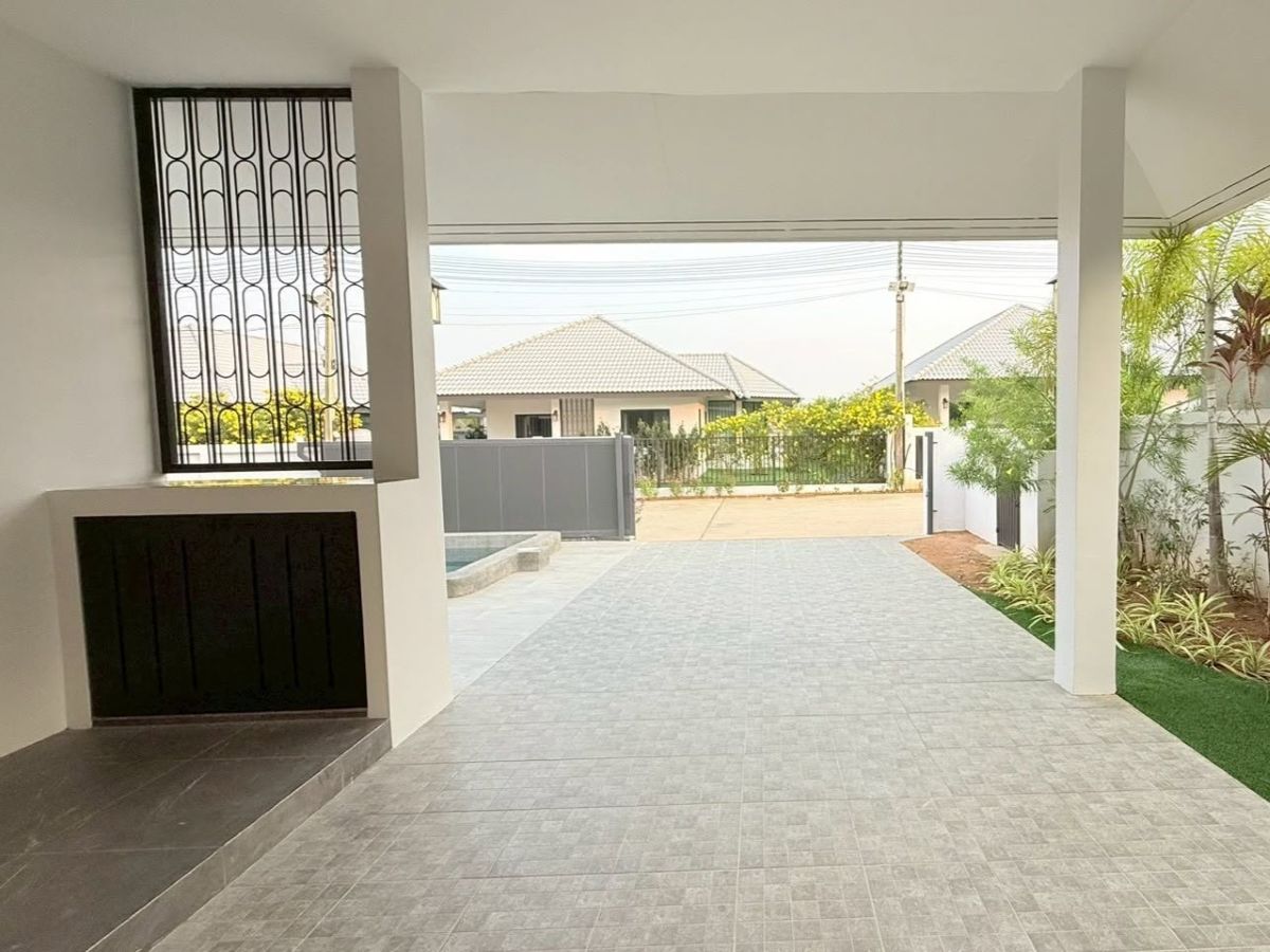 23 HS1514 – 3Bedroom Pool Villa House for Sale in Nibbana Shade Village in Thung Klom Talman