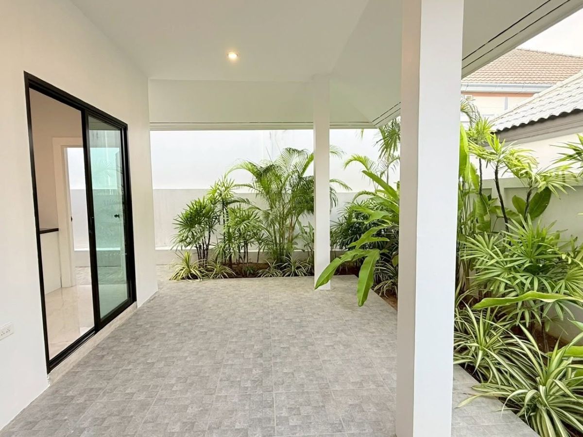 24 HS1514 – 3Bedroom Pool Villa House for Sale in Nibbana Shade Village in Thung Klom Talman