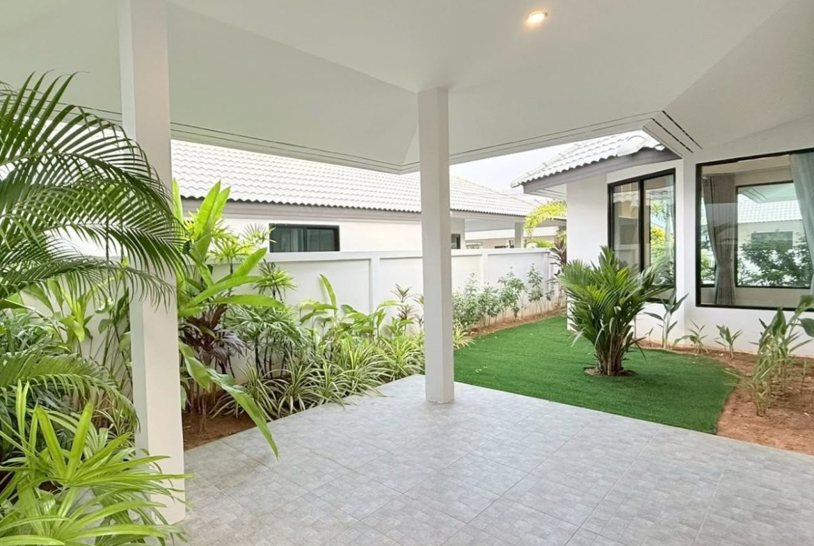 HS1514 – 3Bedroom Pool Villa House for Sale in Nibbana Shade Village in Thung Klom Talman