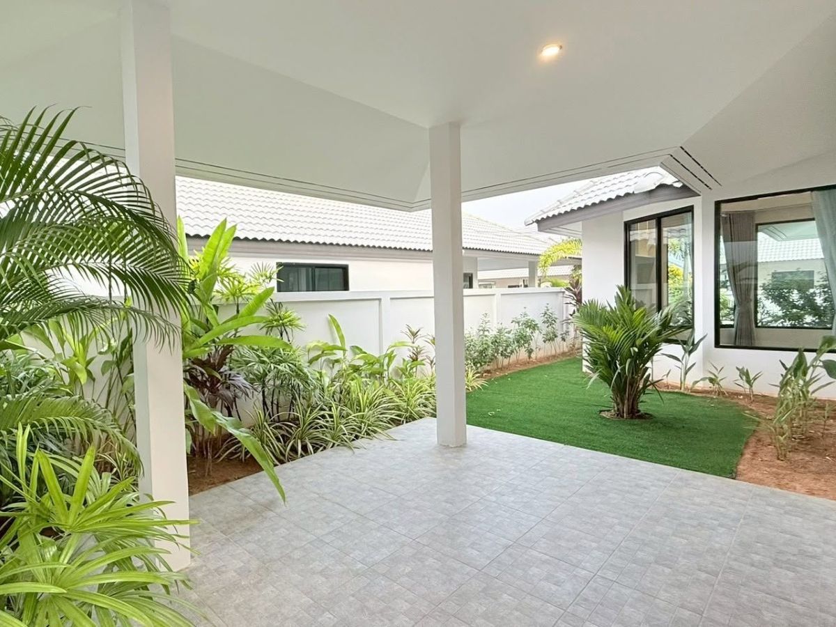 25 HS1514 – 3Bedroom Pool Villa House for Sale in Nibbana Shade Village in Thung Klom Talman