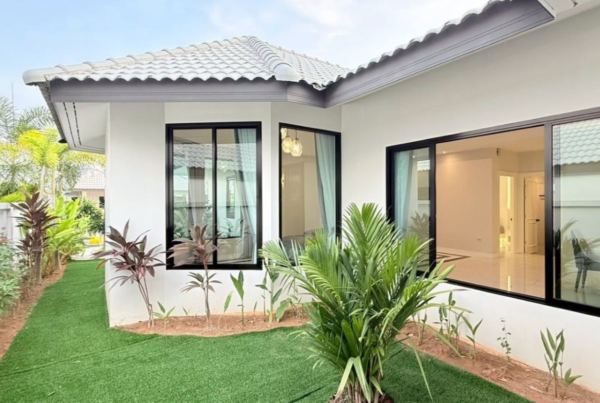 HS1514 – 3Bedroom Pool Villa House for Sale in Nibbana Shade Village in Thung Klom Talman