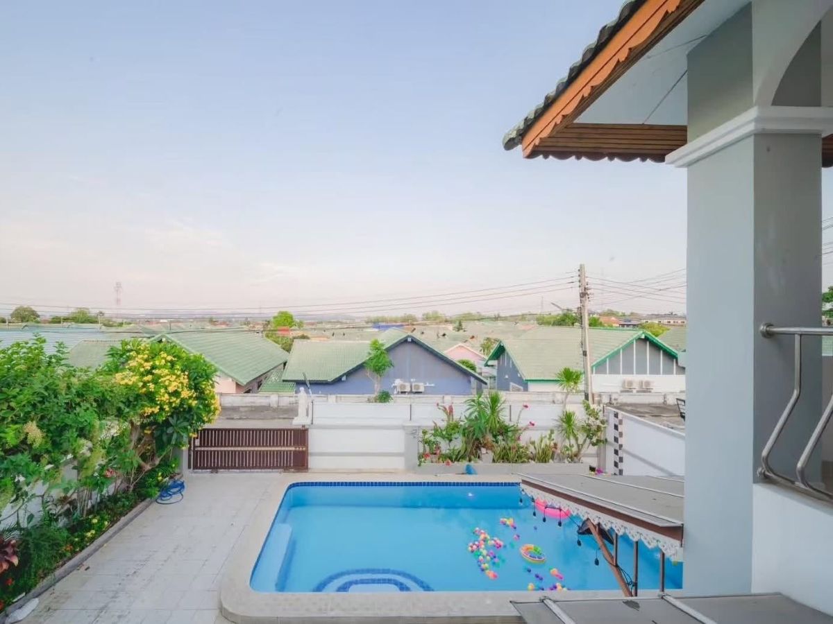 HS1509 – 4Bedroom Pool Villa House for Sale in Paradise Hill 2 in Khao Noi