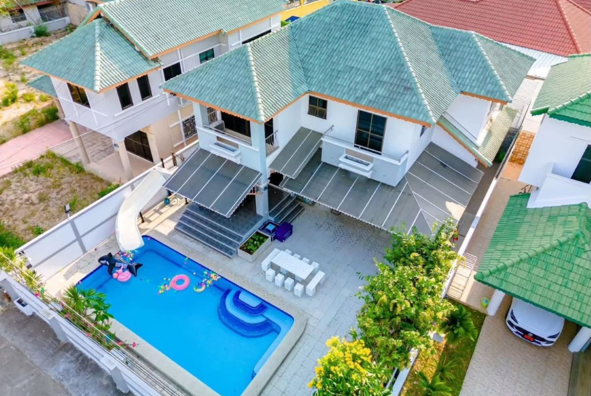 HS1509 – 4Bedroom Pool Villa House for Sale in Paradise Hill 2 in Khao Noi