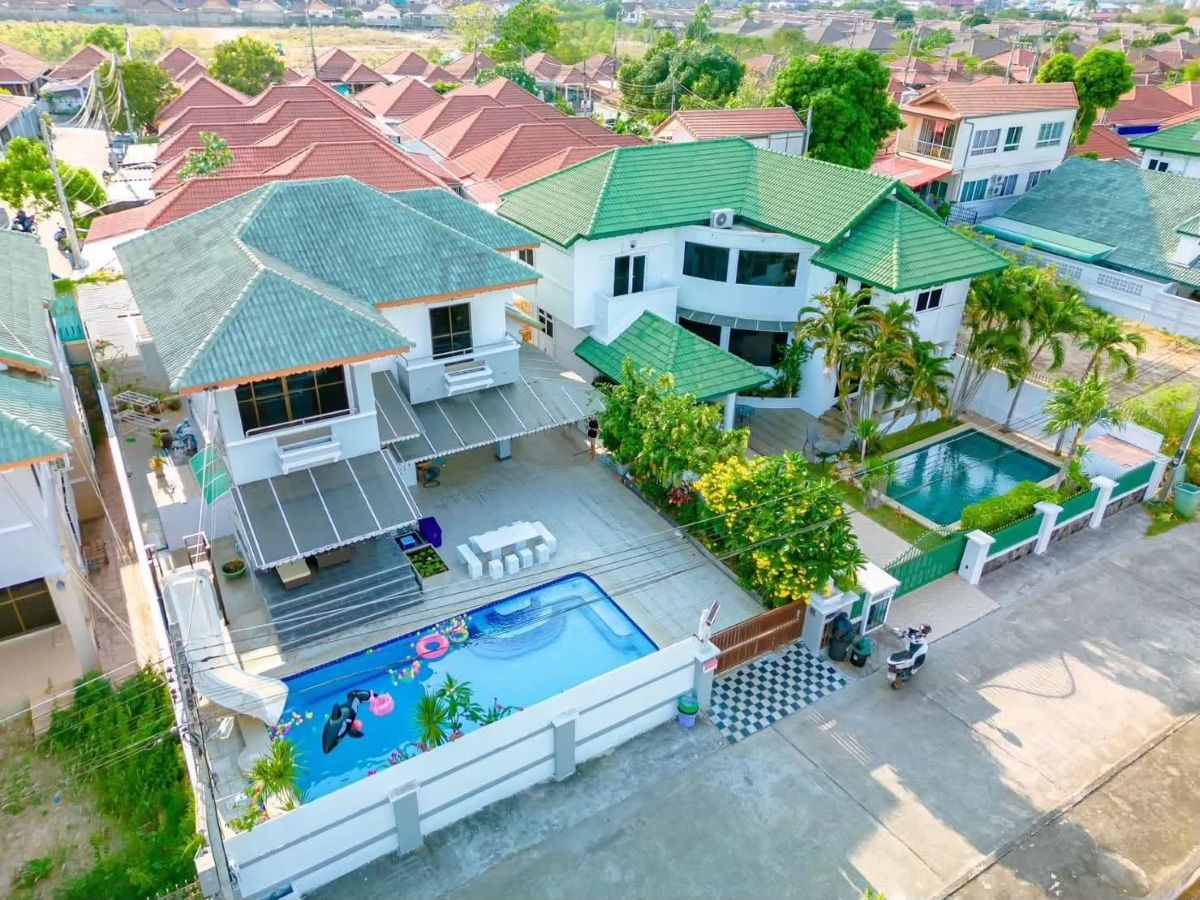 HS1509 – 4Bedroom Pool Villa House for Sale in Paradise Hill 2 in Khao Noi