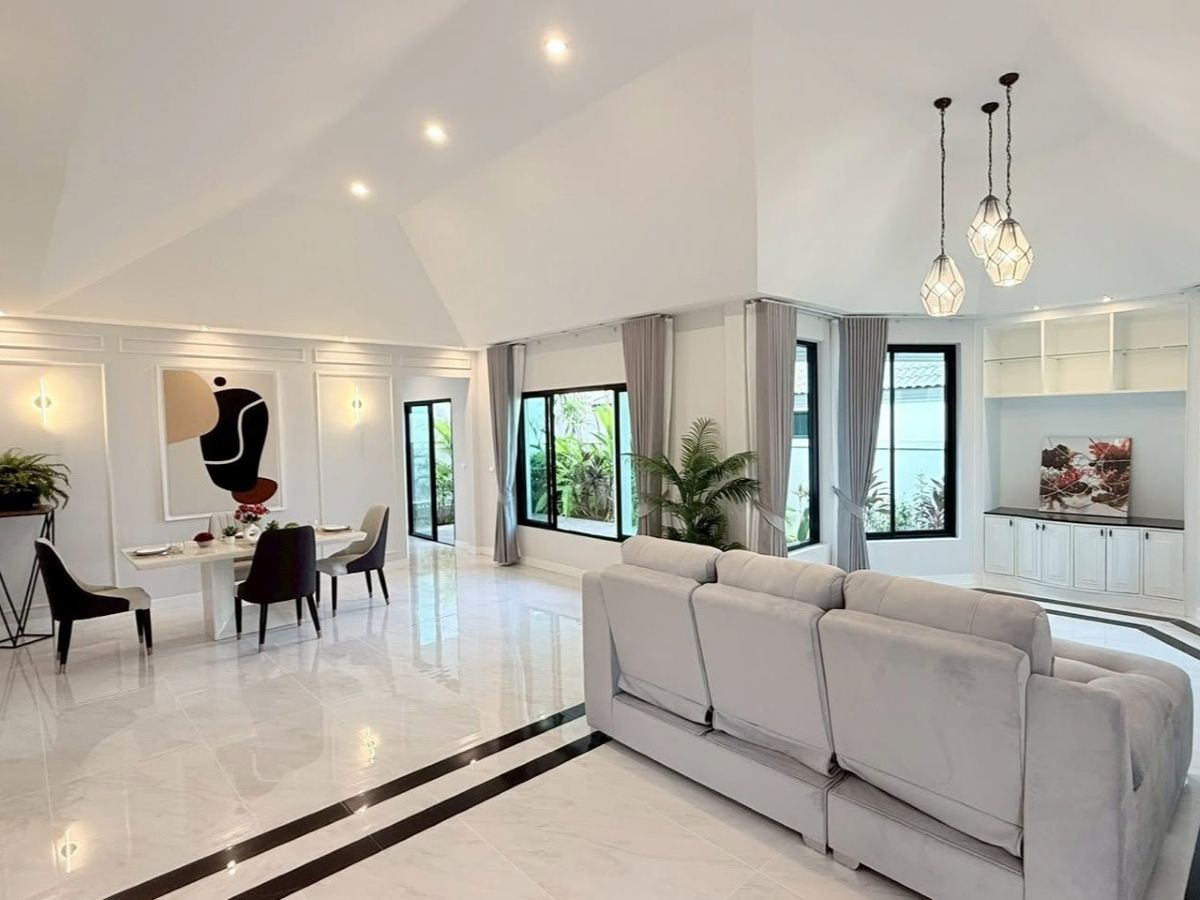 4 HS1514 – 3Bedroom Pool Villa House for Sale in Nibbana Shade Village in Thung Klom Talman