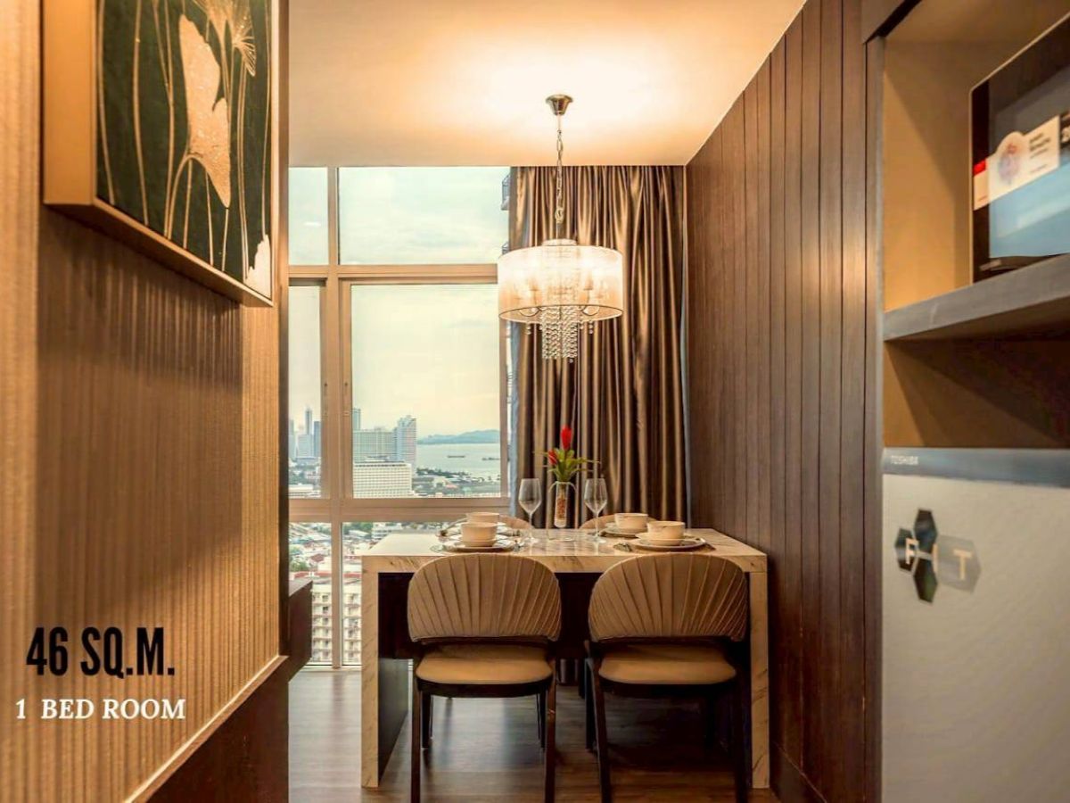 CS3024 – 1Bedroom Condominium for Sale in The Twin Tower in Jomtien