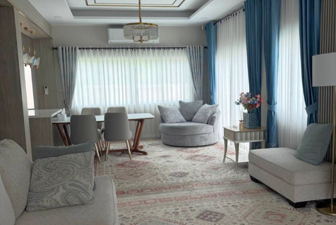 HS1508 – 4Bedroom Pool Villa House for Sale in Dusit Garden 6 in Huay Yai