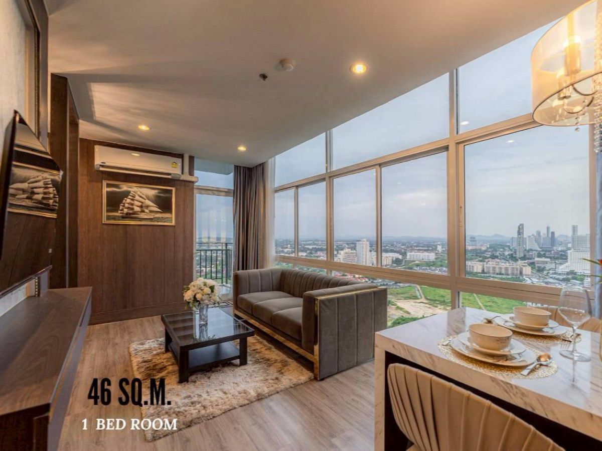 CS3024 – 1Bedroom Condominium for Sale in The Twin Tower in Jomtien