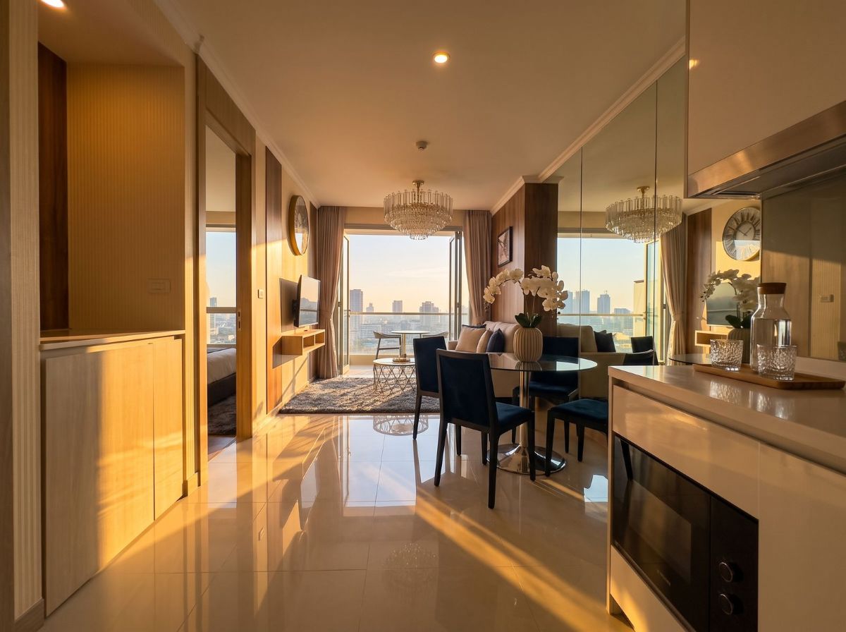 CS3025 – 1Bedroom Condominium for Sale in The Riviera Jomtien in Jomtien