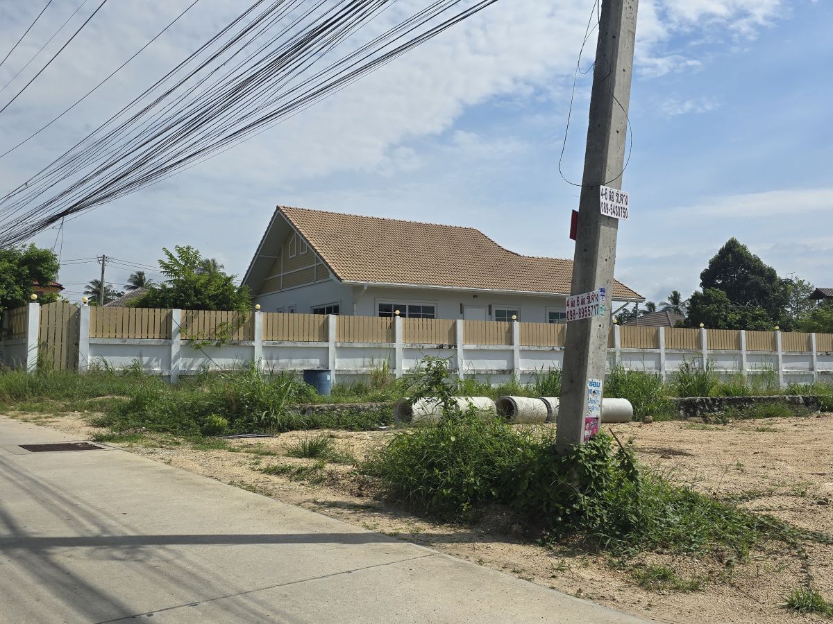 6 HS1512 – 1Bedroom Unfurnished single-story house with 1 rai of land at Pong Klang Soi 5 in Mabprachan.