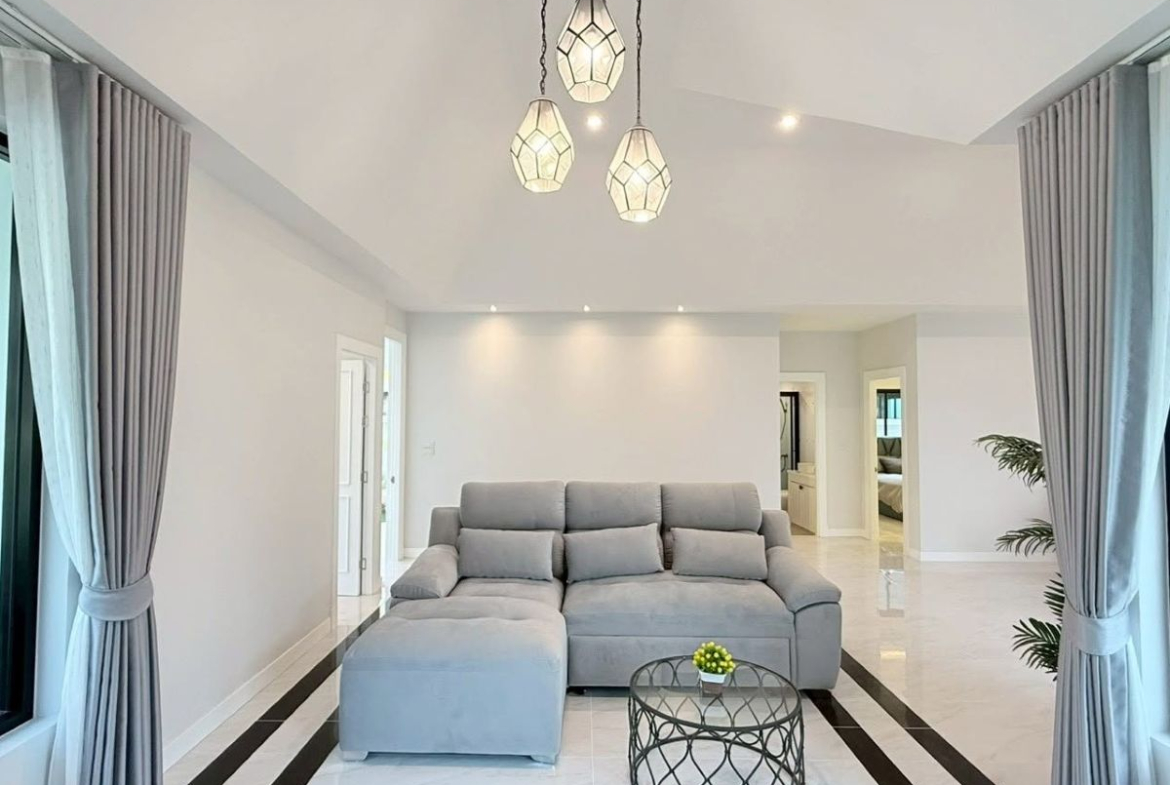 HS1514 – 3Bedroom Pool Villa House for Sale in Nibbana Shade Village in Thung Klom Talman