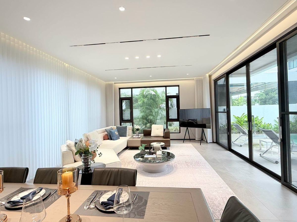 HS1510 – 4Bedroom Luxury Pool Villa House for Sale in Lavender Villa in Sukhumvit Rd.