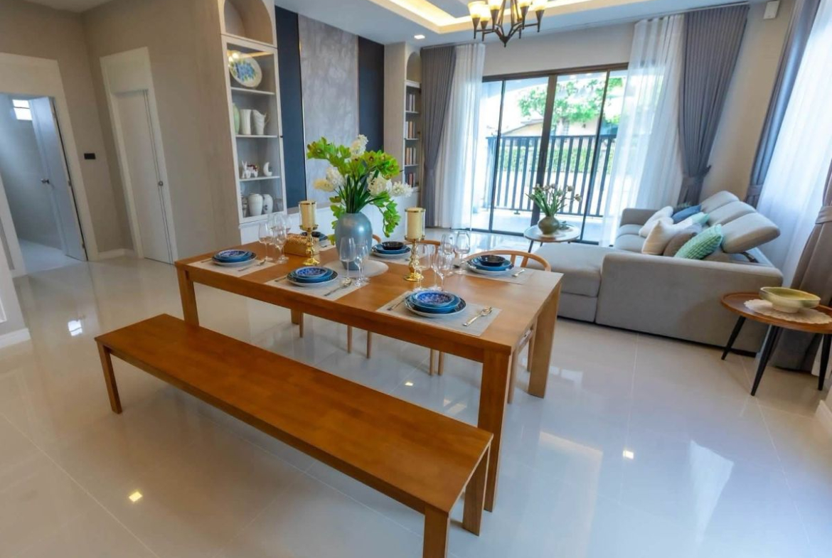 HS1513 – 3Bedroom Single House for Sale in Nidacha Village in Noen Plubwan