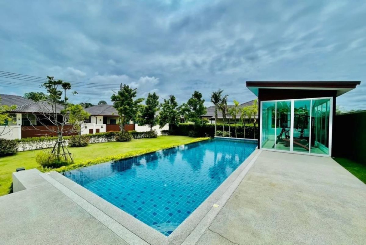 HR0896 – 3Bedroom Pool Villa for rent in Garden Ville 5 in Huay Yai