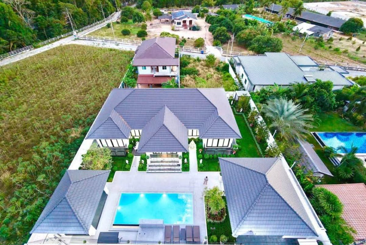 HS1524 – 5Bedrooms Modern Luxury Pool Villa House for Sale in Pornprapa Nimit 34