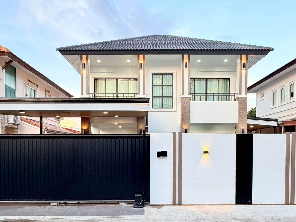 HS1520 – 4Bedroom Pool Villa House for  Sale in Rattanakorn Village 17 in Nong Prue