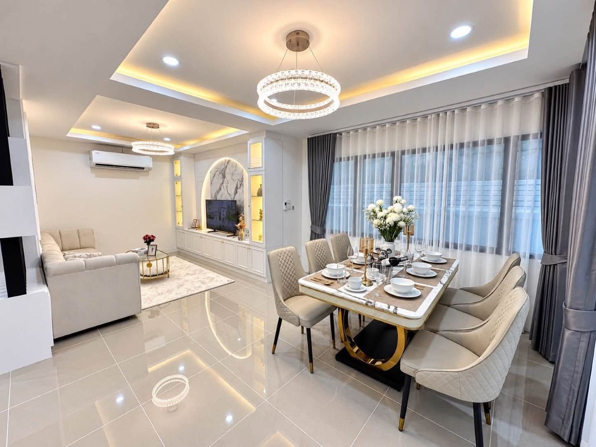 HS1518 – 3Bedroom 2-Storey Single House for Sale in Baan Fah Greenery Pattaya in Bang Lamung