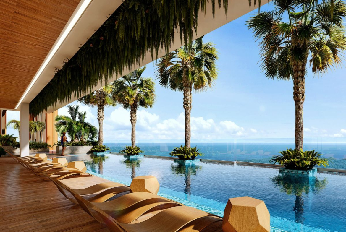 CS3032 – 1Bedroom Condominium for Sale in The Riveira Malibu in Phratamnak