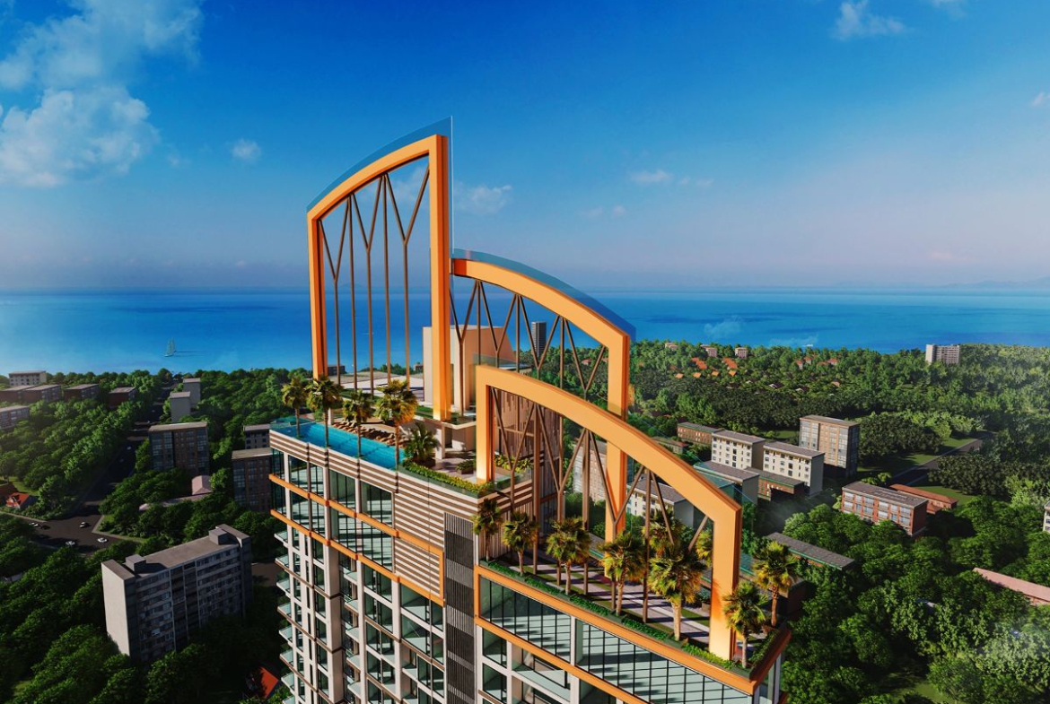 CS3032 – 1Bedroom Condominium for Sale in The Riveira Malibu in Phratamnak