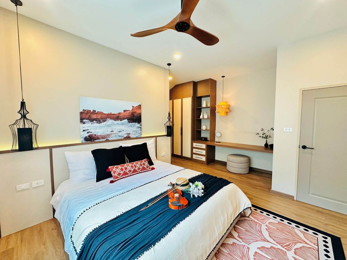 HS1519 – 3Bedroom Pool Villa House for Sale in Pattaya Paradise Village 1 in Nong Prue
