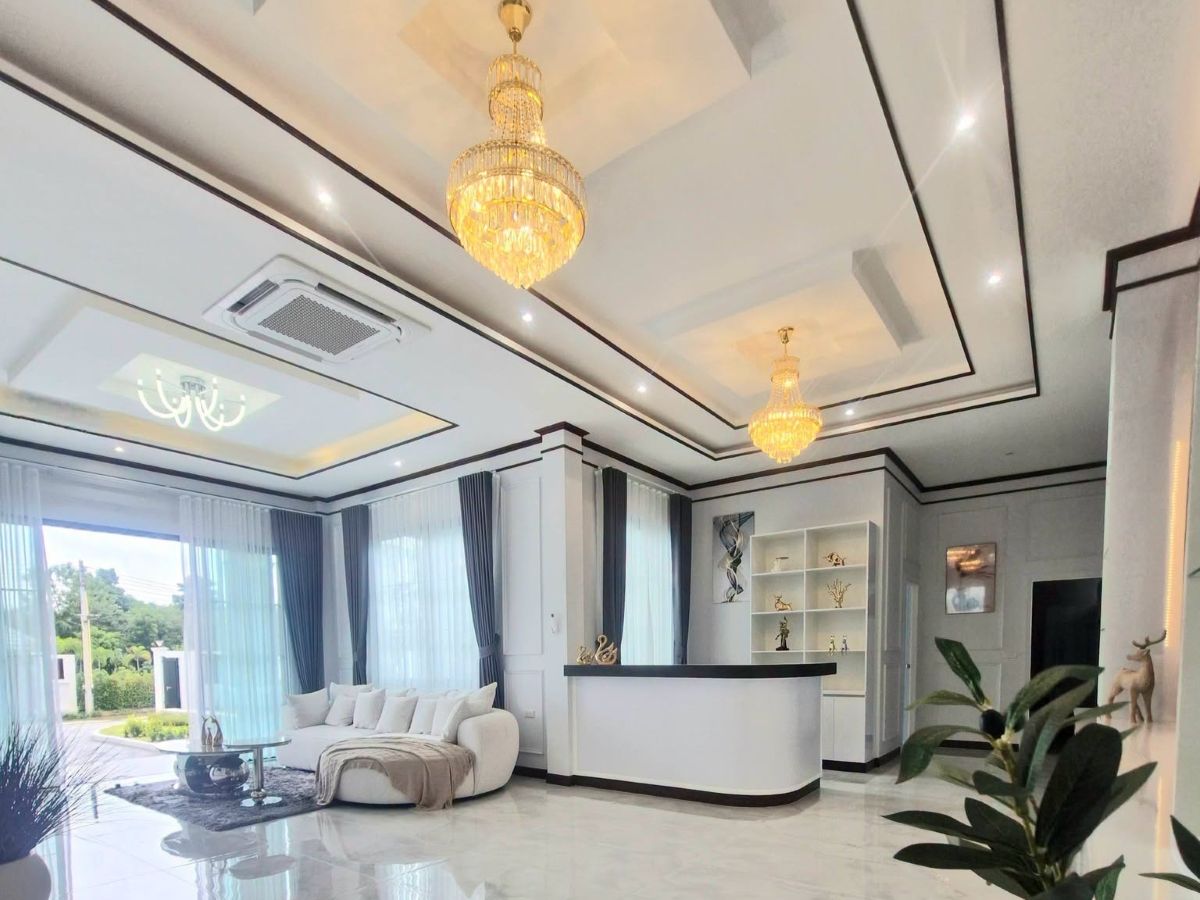 HS1522 – 4Bedroom Pool Villa House for Sale in Soi K9 in Huay Yai