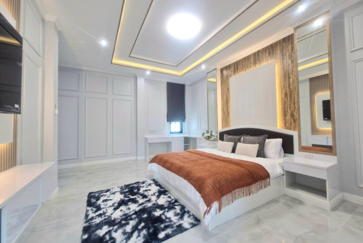 HS1522 – 4Bedroom Pool Villa House for Sale in Soi K9 in Huay Yai