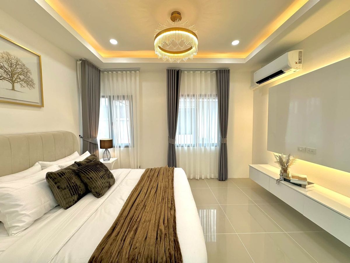 HS1518 – 3Bedroom 2-Storey Single House for Sale in Baan Fah Greenery Pattaya in Bang Lamung