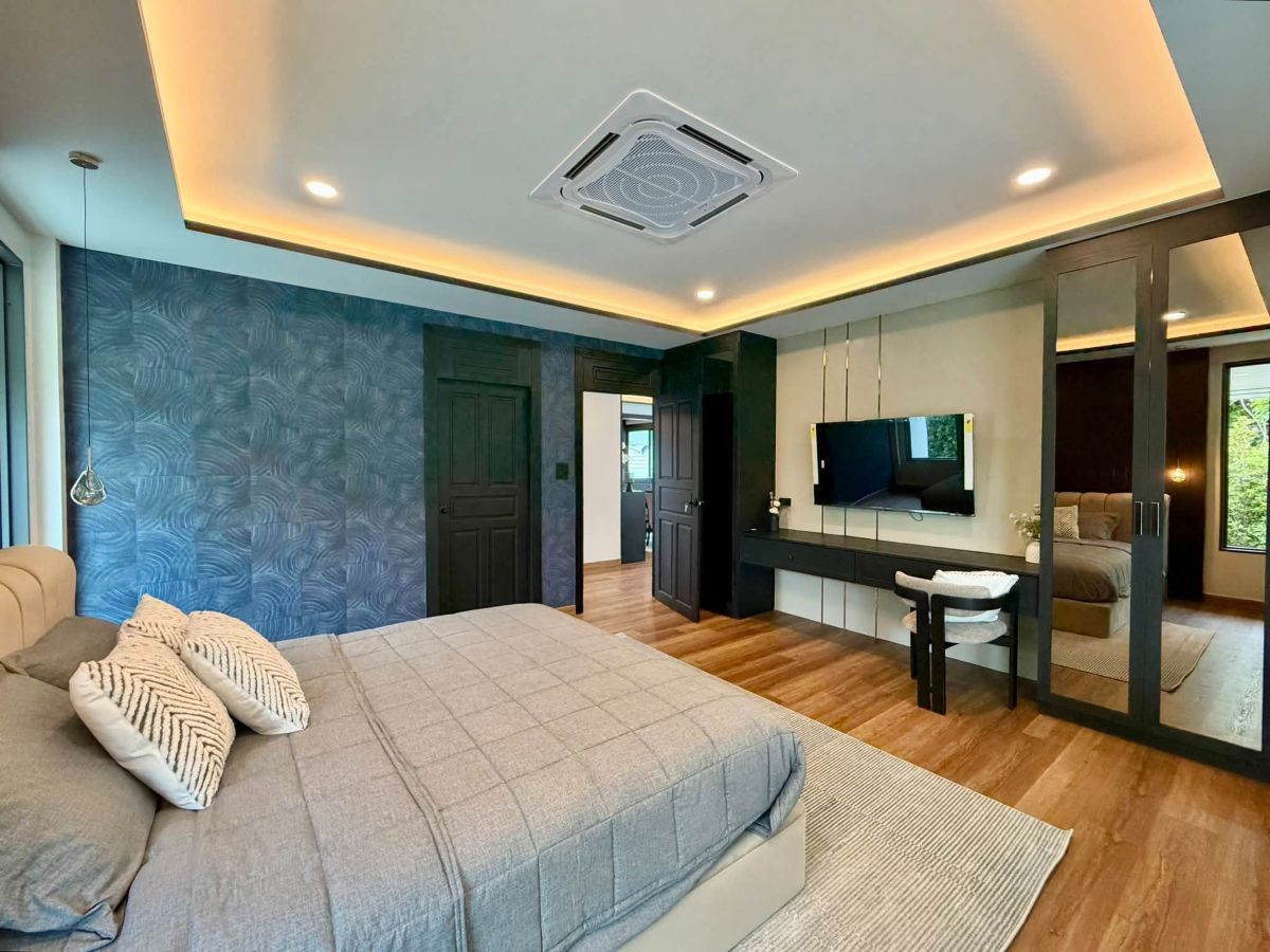 HR0897 – 3Bedrooms Pool Villa House for Rent in Nibbana Shade Village in Thung Klom-Talman