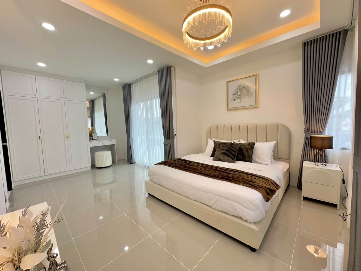 HS1518 – 3Bedroom 2-Storey Single House for Sale in Baan Fah Greenery Pattaya in Bang Lamung