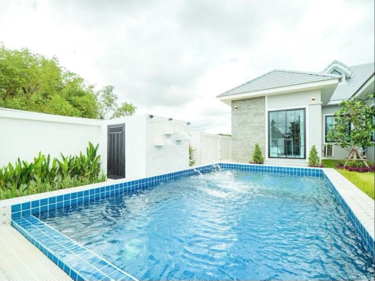 HS1522 – 4Bedroom Pool Villa House for Sale in Soi K9 in Huay Yai