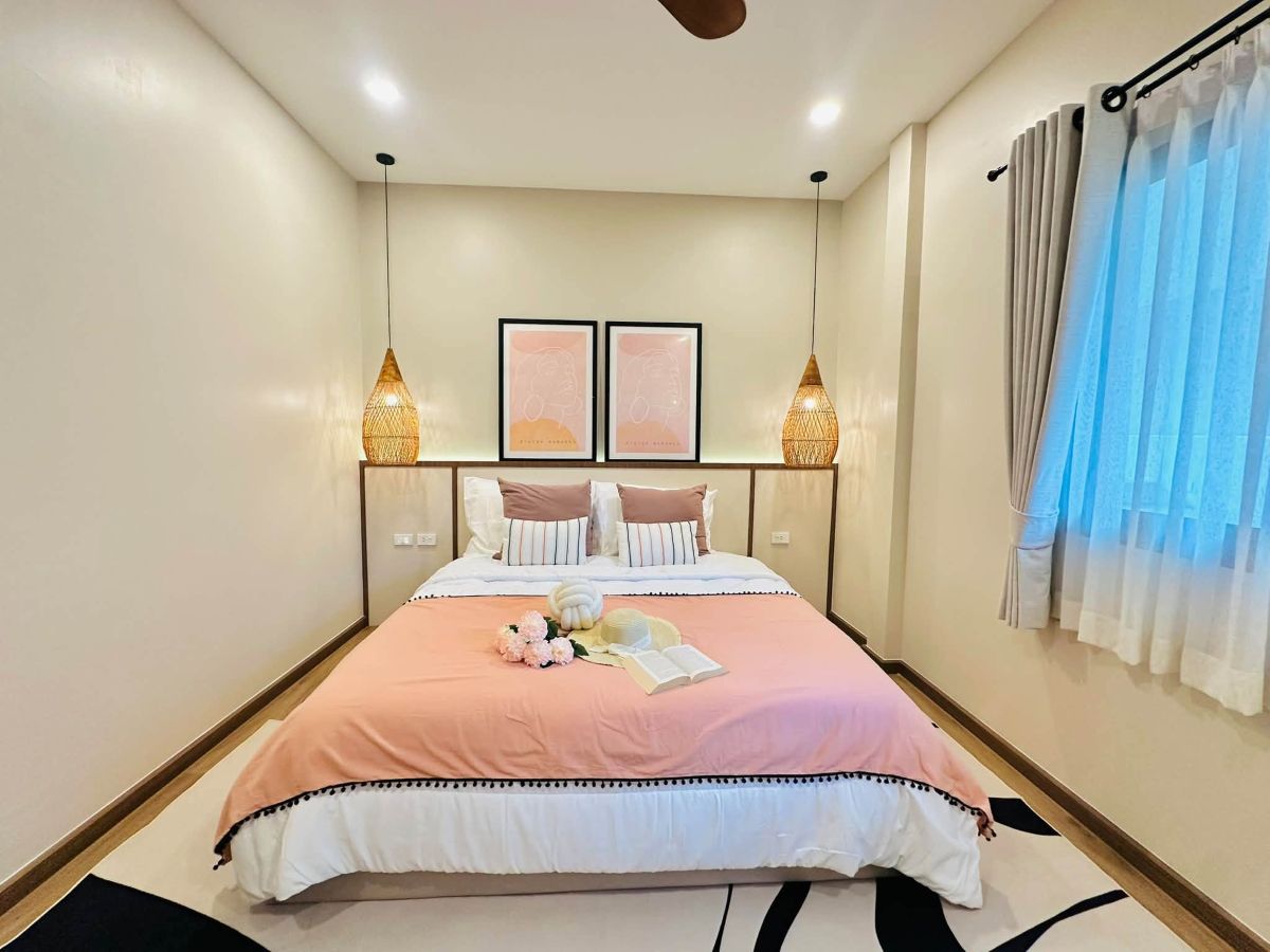 HS1519 – 3Bedroom Pool Villa House for Sale in Pattaya Paradise Village 1 in Nong Prue