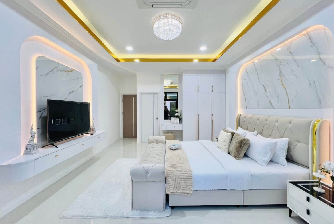 HS1524 – 5Bedrooms Modern Luxury Pool Villa House for Sale in Pornprapa Nimit 34