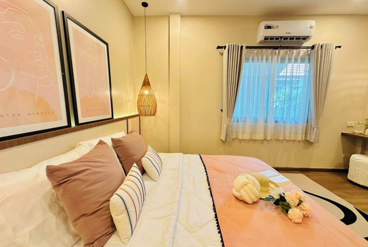HS1519 – 3Bedroom Pool Villa House for Sale in Pattaya Paradise Village 1 in Nong Prue