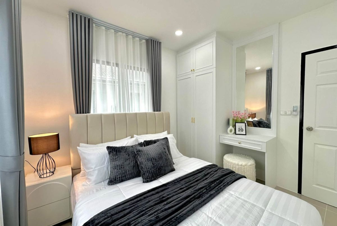 HS1518 – 3Bedroom 2-Storey Single House for Sale in Baan Fah Greenery Pattaya in Bang Lamung