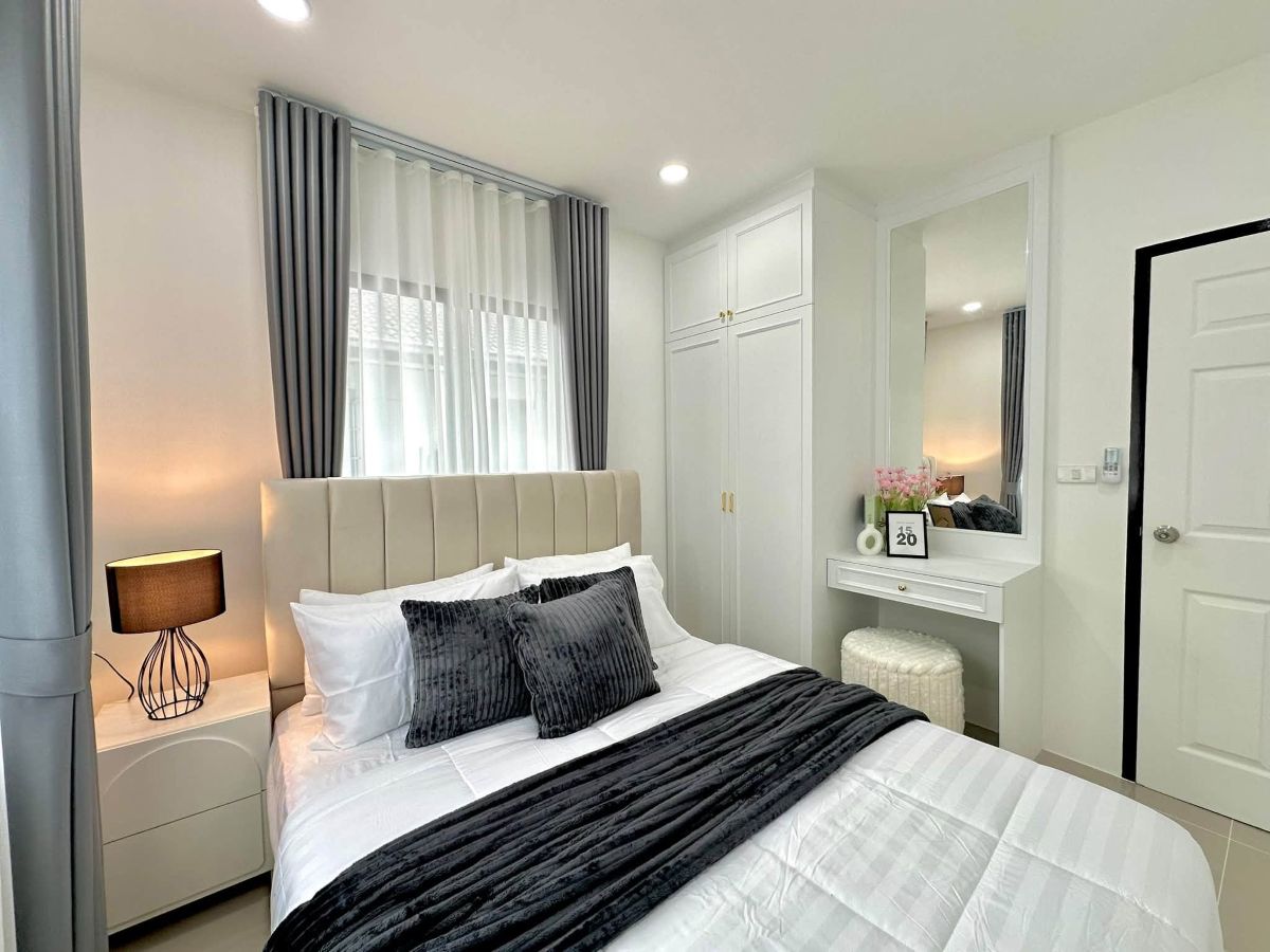 HS1518 – 3Bedroom 2-Storey Single House for Sale in Baan Fah Greenery Pattaya in Bang Lamung