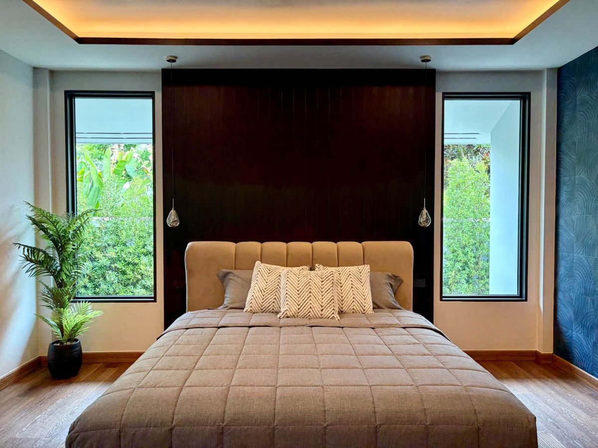 HR0897 – 3Bedrooms Pool Villa House for Rent in Nibbana Shade Village in Thung Klom-Talman