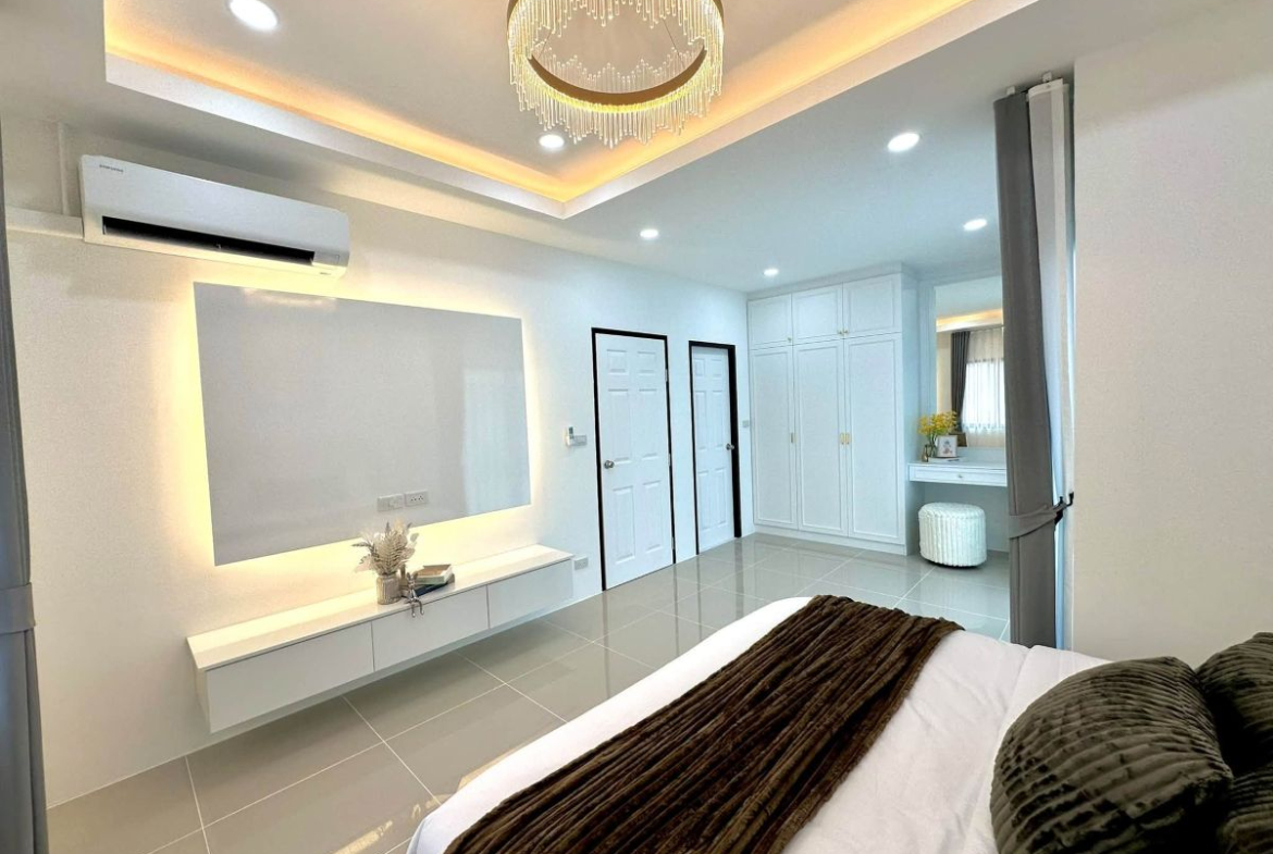 HS1518 – 3Bedroom 2-Storey Single House for Sale in Baan Fah Greenery Pattaya in Bang Lamung