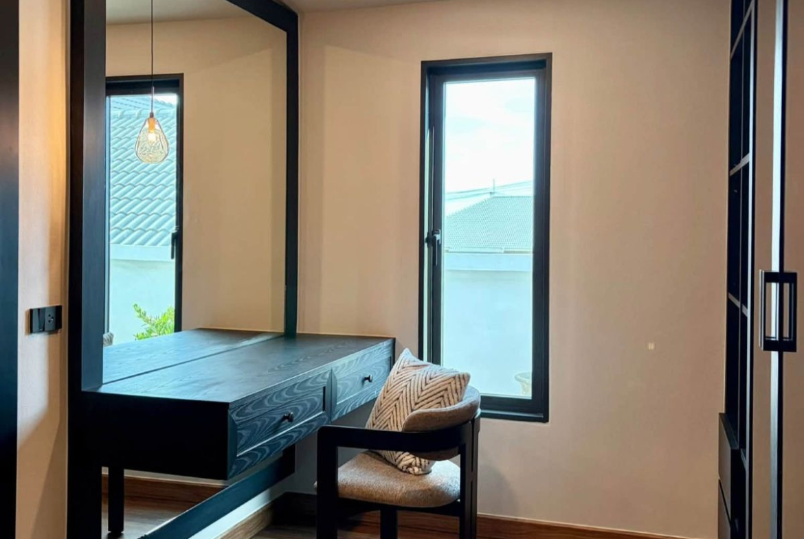 HR0897 – 3Bedrooms Pool Villa House for Rent in Nibbana Shade Village in Thung Klom-Talman